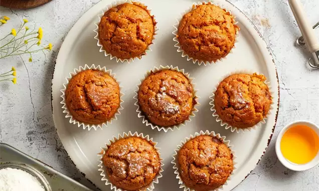Muffins Carotte et Noix